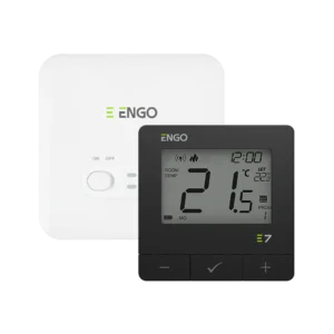2823024 - ENGO E7-RFB - Thermostaat met ontvanger - 868Mhz - zwart