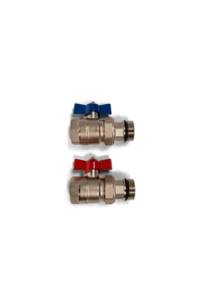 8812061 - Set kogelkranen 1'' inclusief wartel A