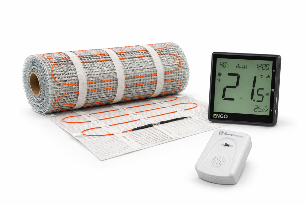 Set elektrische vloerverwarming