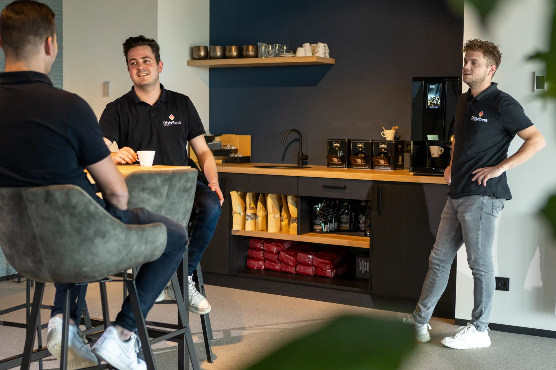 Sfeerafbeelding - Koffieautomaat overleg