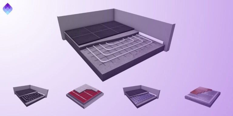 Vloerverwarming opbouw HW