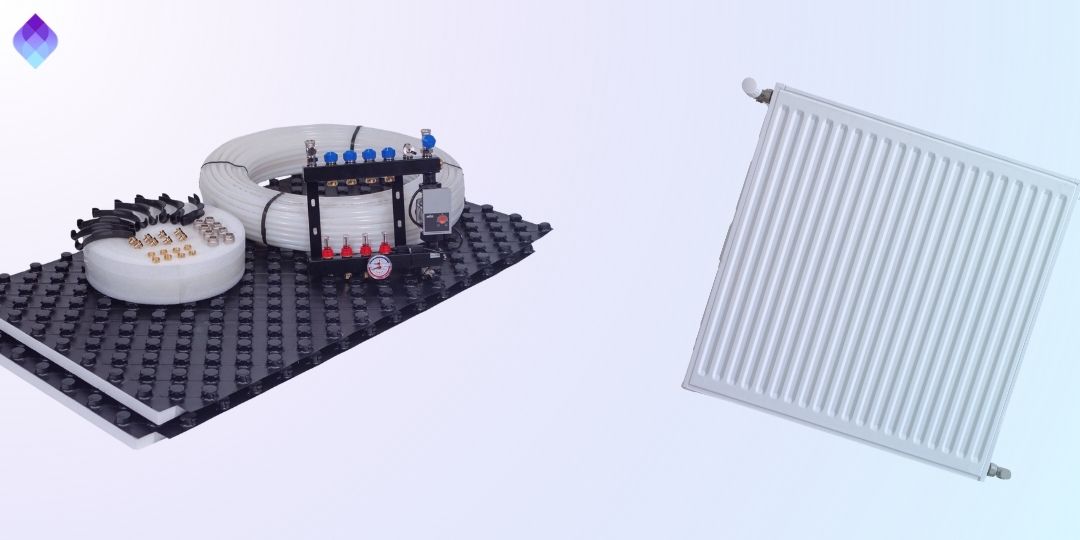 Vloerverwarming vs radiatoren HW