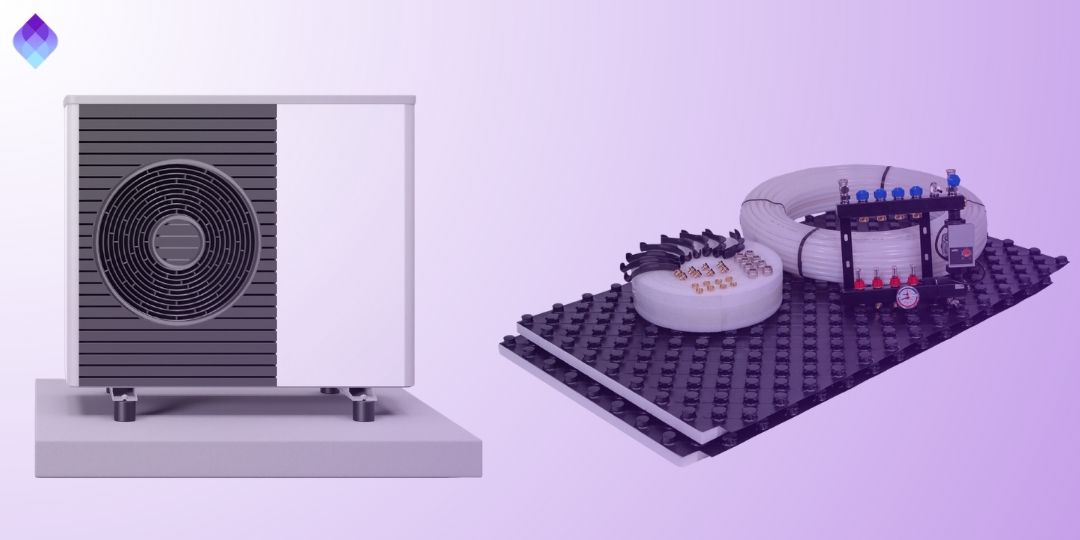 Warmtepomp vloerverwarming HW