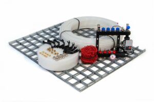 Vloerverwarming set draadstaal