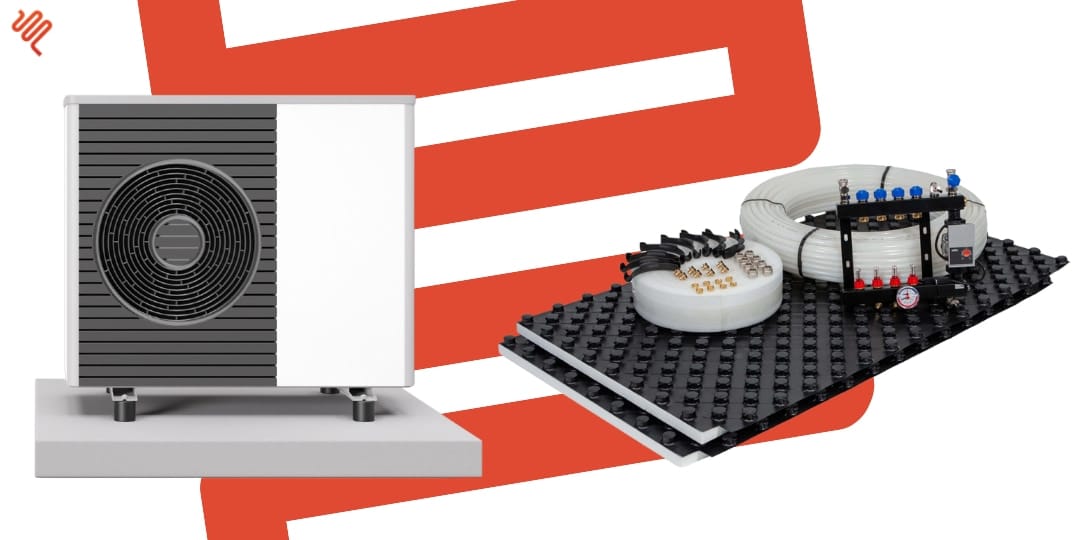 Warmtepomp vloerverwarming